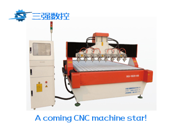 三强高速高精度三轴丝杆浮雕机