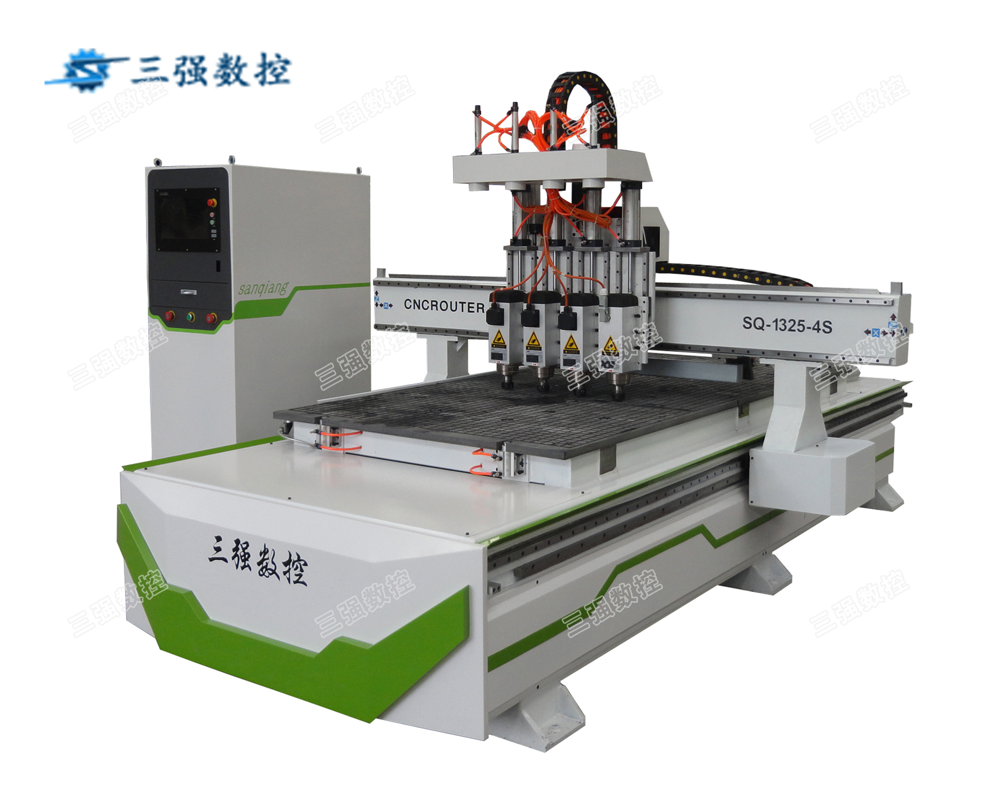 三强四切换数控开料机